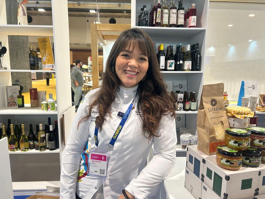 La repostera Adelia sorprende cada año con sus creaciones dulces.