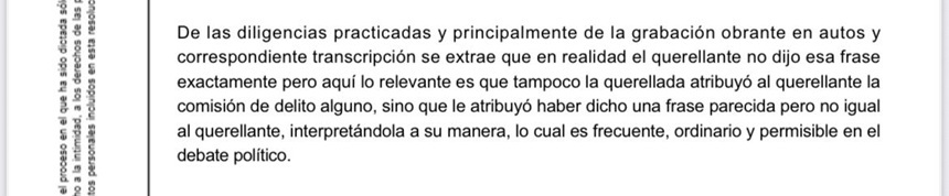 Extracto del auto.