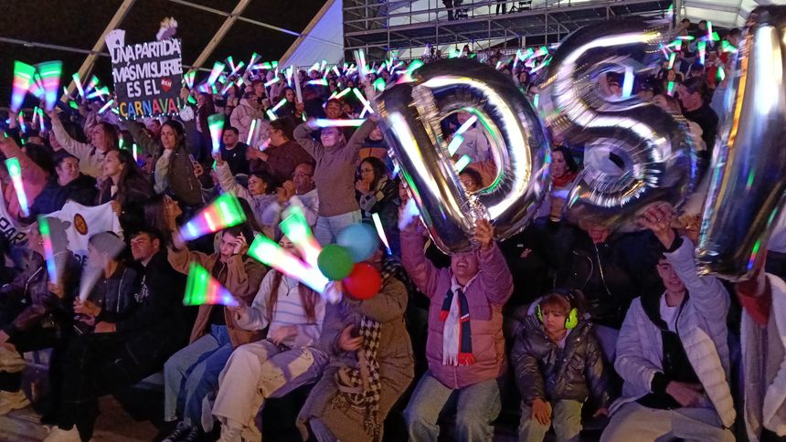 La gente lo dio todo y demostró que tiene ganas de Carnaval.