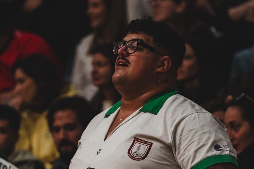 Hakim García es uno de los hombres fuertes del San Bartolomé y de la competición