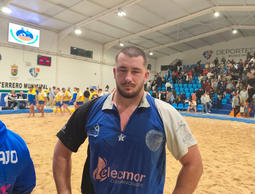 Alexander Catarino, una de las grandes esperanzas de la lucha lanzaroteña, dará espectáculo también en la liga regional