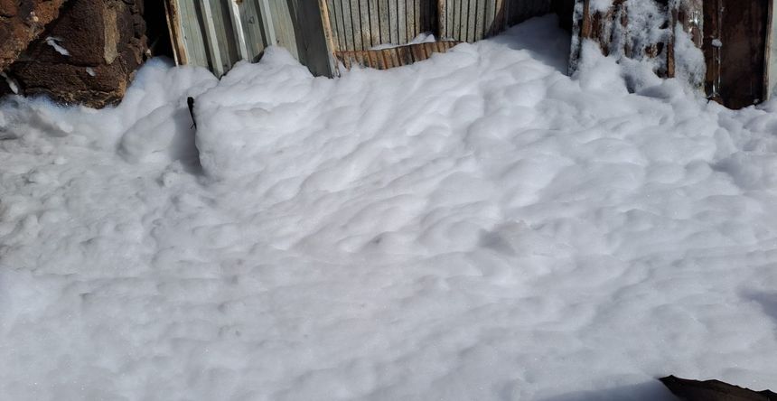 Con el agua y la espuma se extinguió el incendio en pocos minutos