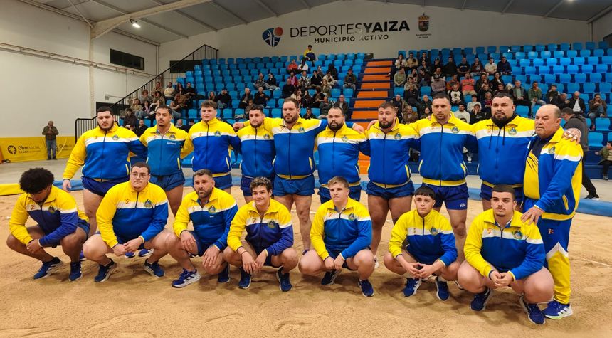 Los luchadores del Yaiza fueron capaces de derrotar al Tao