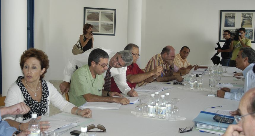 Imagen de uno de los últimos consejos de administración de Inalsa antes de que cayera en concurso de acreedores.