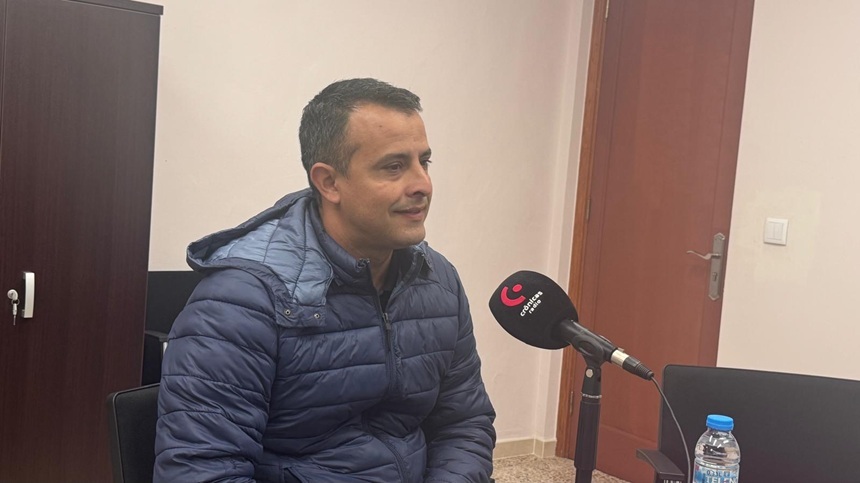 Omar Viñas, propietario de la Quesería el Faro y presidente de AQUAL