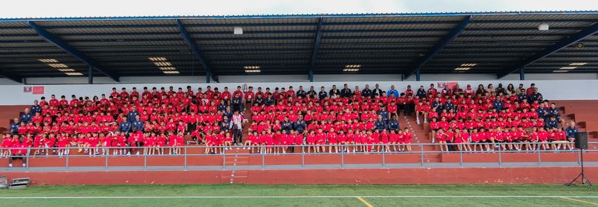 La imagen habla por sí sola sobre la impresionante base que tiene el San Bartolomé