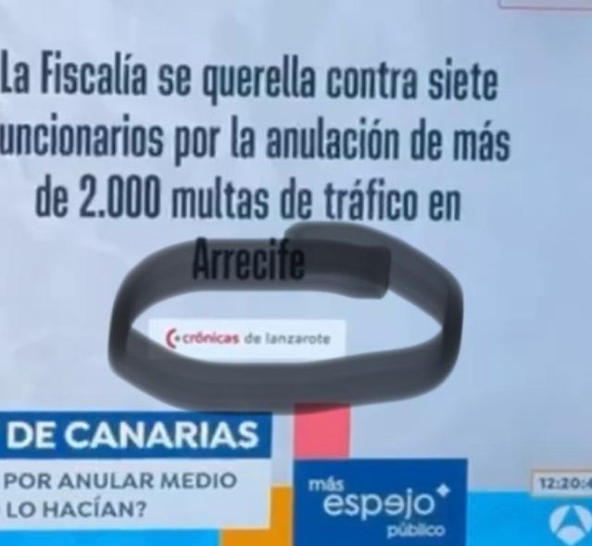 La televisión nacional utilizó la información que este diario adelantó en primicia para explicar lo que está sucediendo.