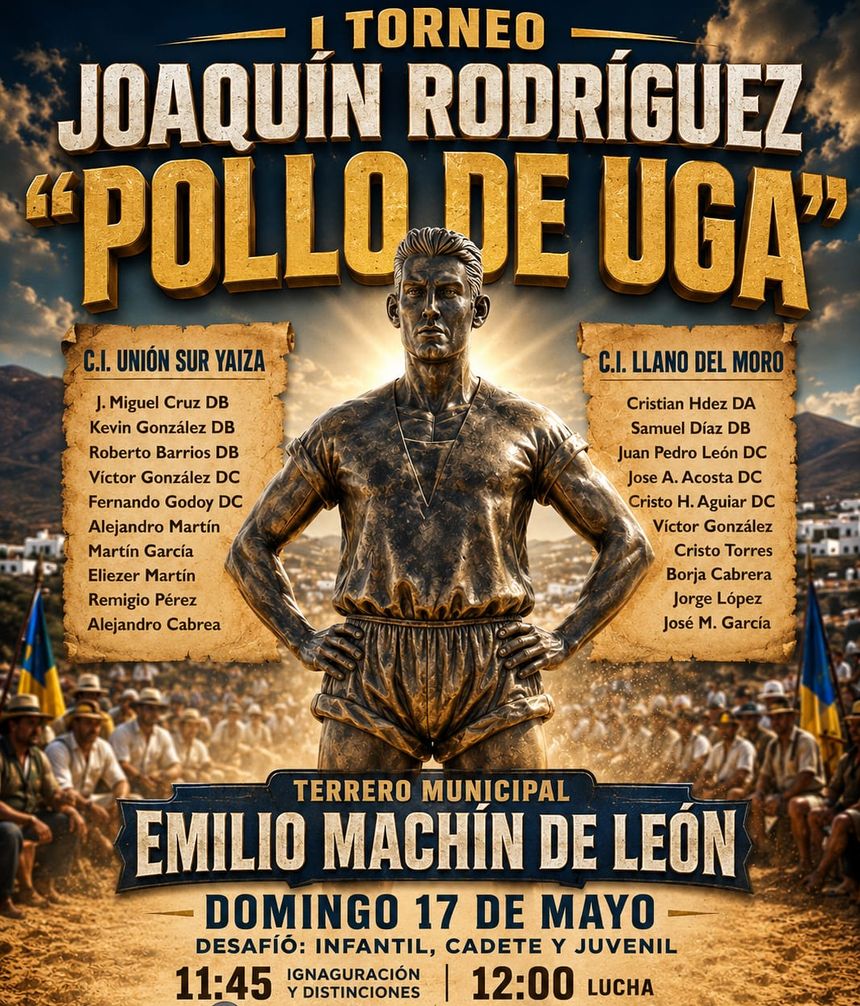 Imagen del bonito cartel del torneo