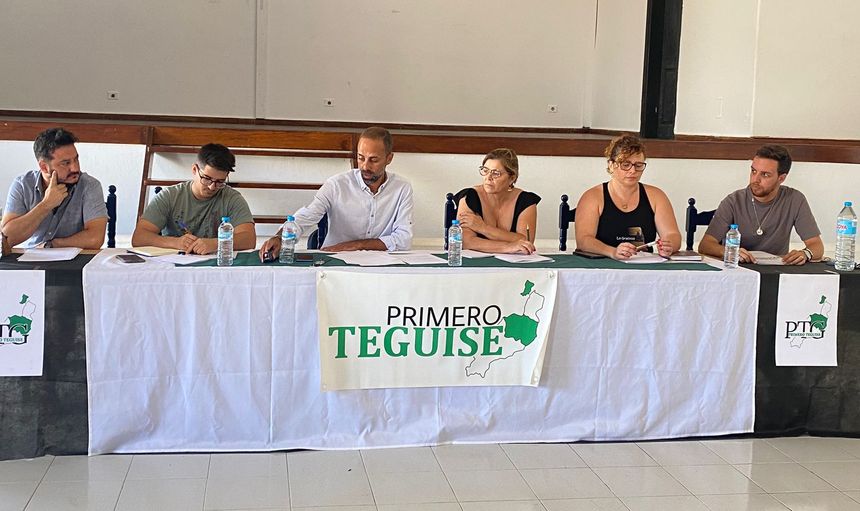 Imagen de archivo del equipo de Primero Teguise.