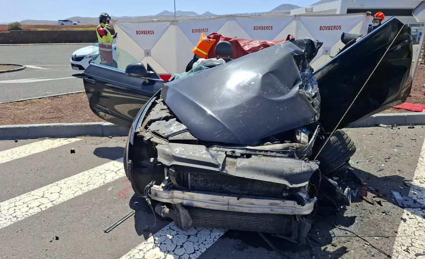Alguno de los vehículos involucrados en el accidente quedaron totalmente destrozados