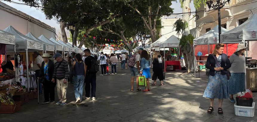 El mercado tradicional de Haría conmemora su 25 aniversario 1