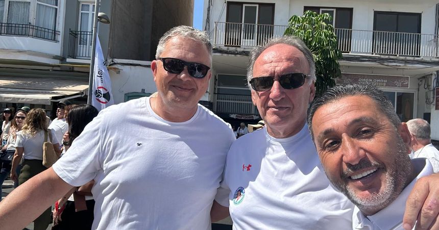 Alfredo Mendoza, Manuel Fajardo y Roy González