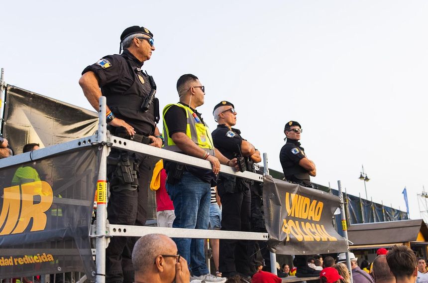 En todo momento ha habido seguridad por parte de la Policía Local de Arrecife para evitar posibles altercados